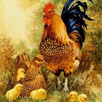 Family Roost - 5D Diamond Painting - 5D Diamond Painting - DIY Kits