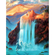 All One Waterfall  - 5D Diamond Painting - 5D Diamond Painting - DIY Kits