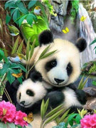 Resting Pandas - 5D Diamond Painting - 5D Diamond Painting - DIY Kits