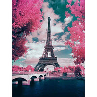 Pink Paris - 5D Diamond Painting - 5D Diamond Painting - DIY Kits